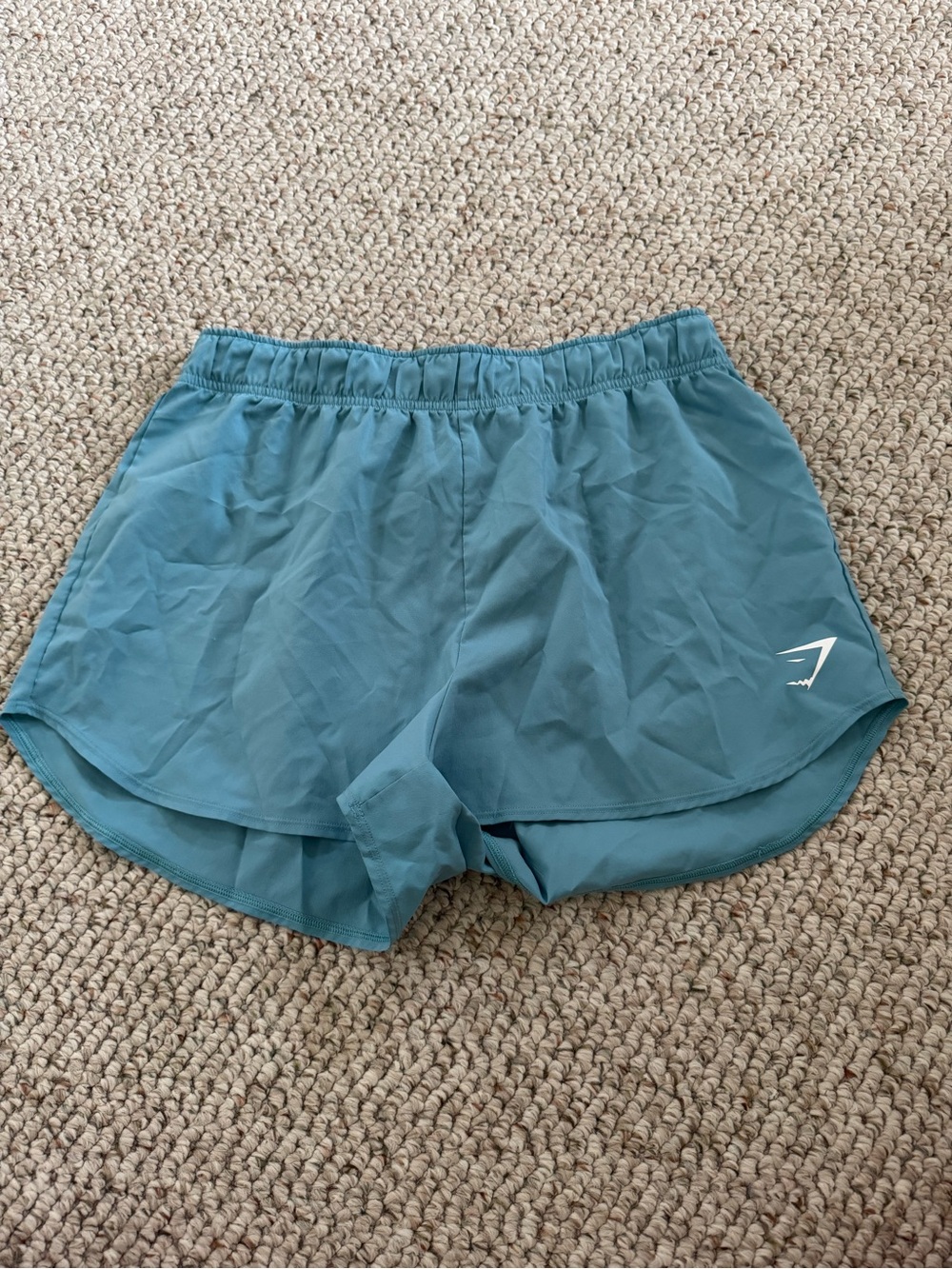 Gymshark Teal Women's Athletic Running Shorts